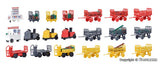 38646 - Luggage Carts And Trailers Kit (HO Scale)