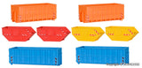 38648 - Container Deco Set Kit (HO Scale)