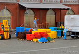 38662 - Beverage Crates On Pallets Kit (HO Scale)