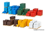 38662 - Beverage Crates On Pallets Kit (HO Scale)