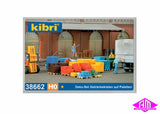 38662 - Beverage Crates On Pallets Kit (HO Scale)