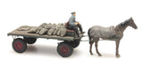 Artitec - Coal Cart With Horse (HO Scale)