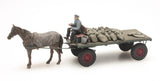 Artitec - Coal Cart With Horse (HO Scale)