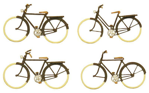 Artitec - German Bicycles - 1920-1960 - 4pc (HO Scale)