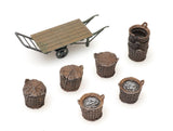 Artitec - Platform Cargo: Fishing Baskets with Cart (HO Scale)