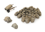 Artitec - Platform Cargo: Jute Sacks with Cart (HO Scale)
