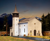 Kibri - 38813 - Antonius Chapel in Saas-Grund Kit (HO Scale)