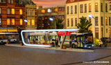 Kibri - 39007 - Modern Bus Stop Kit incl. LED Lighting (HO Scale)