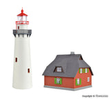 Kibri - 39153 - Lighthouse Kit - Hiddensee with Annexe (HO Scale)