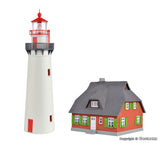 Kibri - 39153 - Lighthouse Kit - Hiddensee with Annexe (HO Scale)