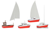 39160 - Boats Set Kit (HO Scale)