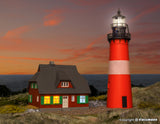 Kibri - 39166 - Lighthouse Hörnum Sylt with Annexe Kit (HO Scale)