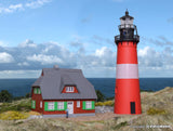Kibri - 39166 - Lighthouse Hörnum Sylt with Annexe Kit (HO Scale)