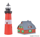 Kibri - 39166 - Lighthouse Hörnum Sylt with Annexe Kit (HO Scale)