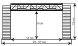 39301 - Footbridge Kit (HO Scale)