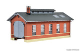 Kibri - 39307 - Loco Shed Kit - Single Track (HO Scale)