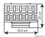 Kibri - 39324 - Maintenance Hangar Kit - GleisBau (HO Scale)