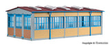 Kibri - 39450 - Loco Shed Kit - Triple Track (HO Scale)