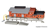 Kibri - 39462 - Freight Shed Kit with Extra Loading Platform (HO Scale)