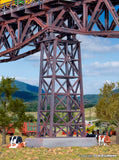 Kibri - 39753 - Steel Viaduct Centre Pillar Kit (HO Scale)