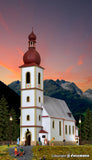 Kibri - 39770 - Church in Ramsau Kit (HO Scale)