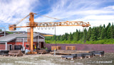 39817 - Crane With Timber Yard Kit (HO Scale)