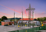 39840 - Electrical Substation Kit With Lighting (HO Scale)