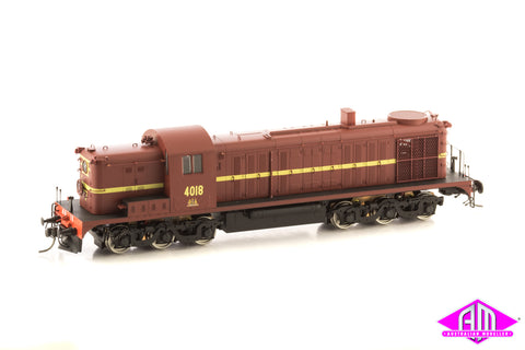 NSWGR 40 Class, Tuscan Red Type 3 - 4018 - With Sound