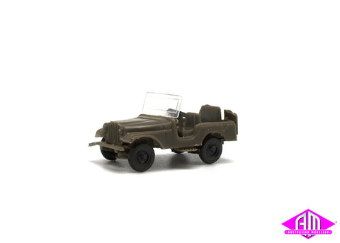 Jeep 1/4 Ton USA HO Scale
