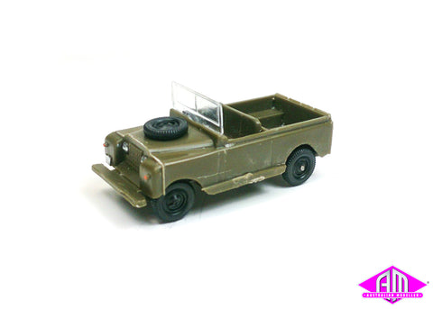 Land Rover Open Top GBR HO Scale