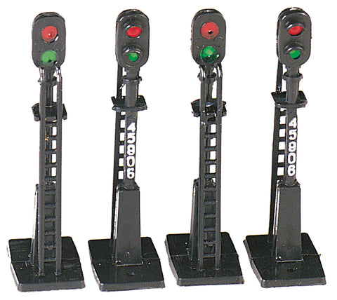 42101 Block Signals 4pc (non working) HO Scale