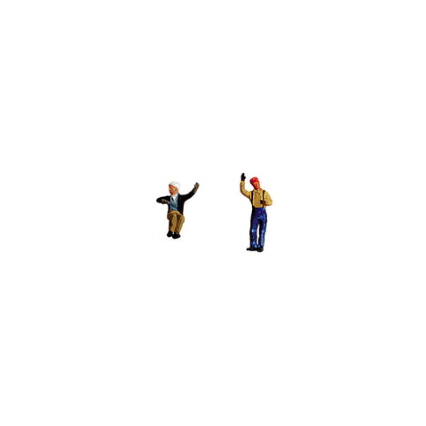 430-7008 - Diesel Engineer & Fireman Waving 2pc (HO Scale)