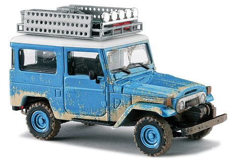 189-43023 - Toyota Land Cruiser - Offroad - Blue (HO Scale)