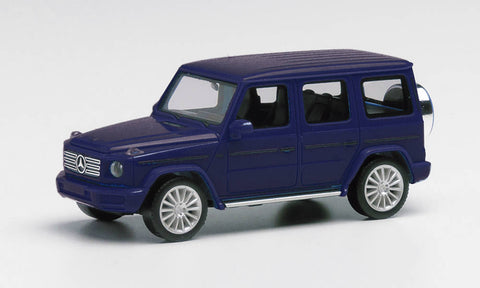 326-430760-002 - Mercedes G Class - Metallic Blue (HO Scale)