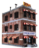 433-1339 - Belvedere Downtown Hotel Kit (HO Scale)
