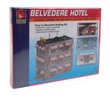 433-1339 - Belvedere Downtown Hotel Kit (HO Scale)