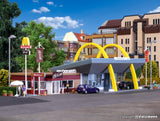 43635 - McDonalds Restaurant with McCafe (HO Scale)