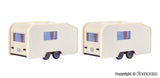 Vollmer - 45147 - Caravan - 2pc (HO Scale)