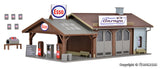 Vollmer - 45599 - Service Station - Pfizis Garage with Petrol Station (HO Scale)