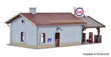 Vollmer - 45599 - Service Station - Pfizis Garage with Petrol Station (HO Scale)