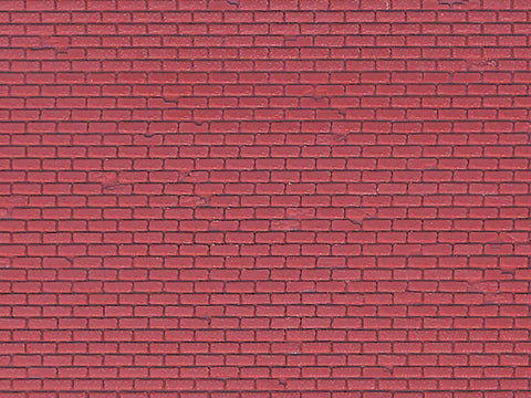 Vollmer - 46033 - Wall Plate - Brick - 21.8 x 11.9cm (HO Scale)