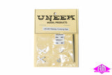 Uneek - UN-460 - Railway Crossing Sign (HO Scale)