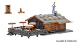 47741 - Mountain Lodge & Logs Kit (N Scale)