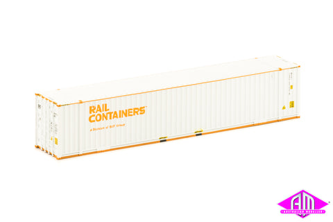 48' Container Rail Containers Large Writing (2 Pack)