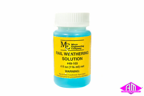 Micro Engineering - 49-103 - Rail Weathering Solution (118ml)