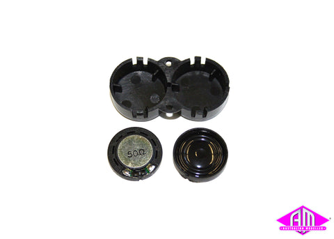 50447 - Speaker - Dual - 16mm for LokSound V3.5 / LS micro V3.5 / LS V3.0 M4