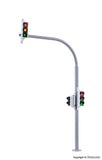 Viessmann - 5094 - Arc Traffic Light with Pedestrian Signal and LEDs - 2 Pieces (HO Scale)