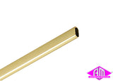 K&S - #5095 - Brass Tube - Oval - Large - 0.014" Wall x 12" Long (1pc)