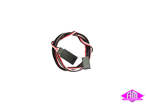 51810 - Servo Extension Cable - 3-pole J/R Plug on Socket J/R / Futaba - 75cm Length