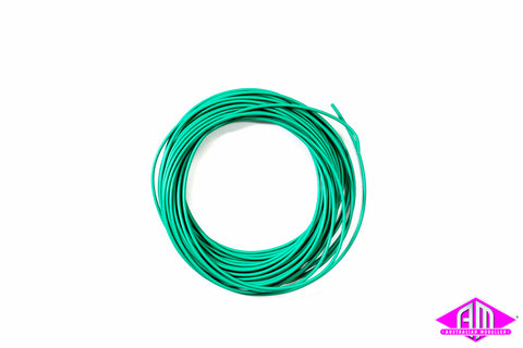 51945 - Super Thin Cable - 0.5mm Diameter - AWG36 - 10m Bundle - Green